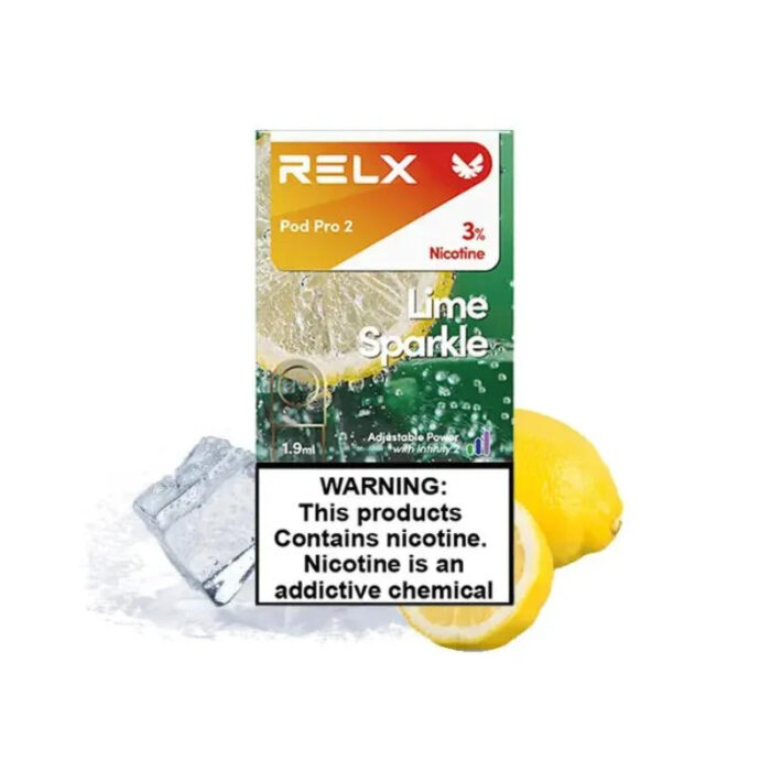 lime sparkle relx infinity 2 pod