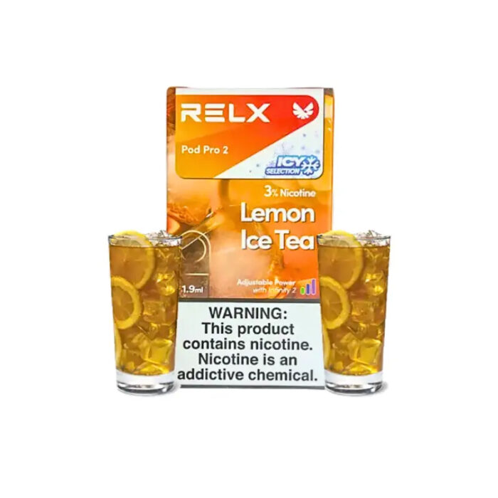 relx infinity 2 pod iced lemon tea