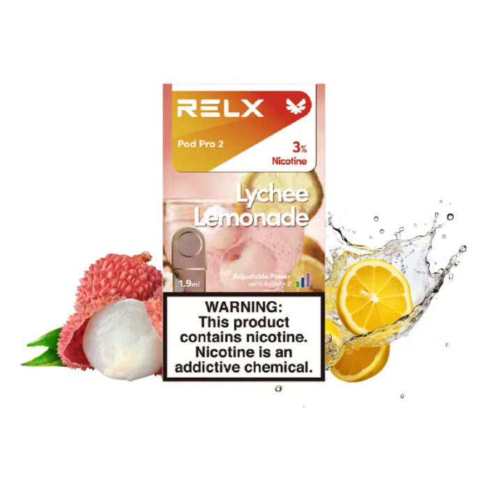 relx infinity 2 pod lychee lemonade
