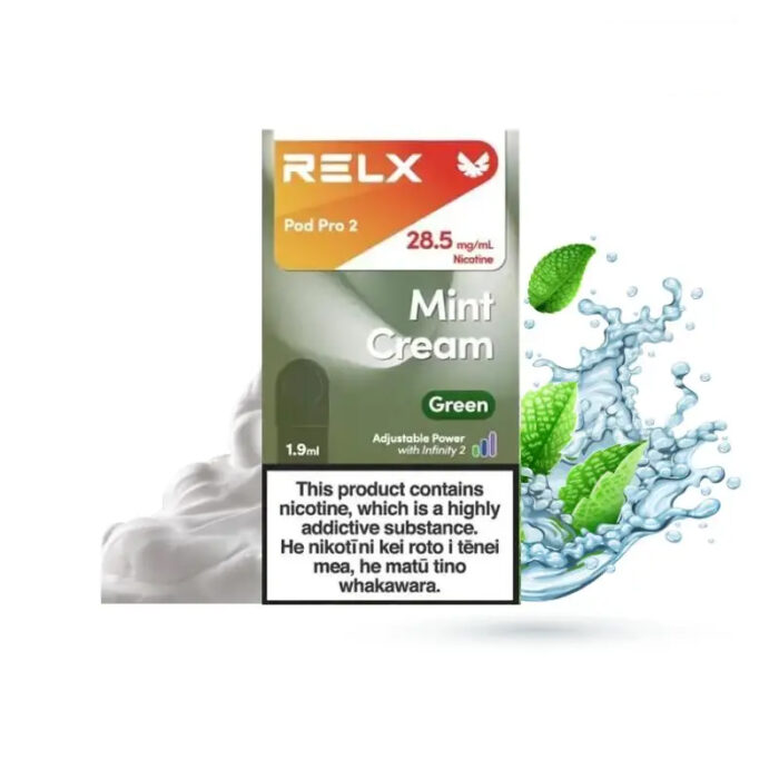 relx infinity 2 pod mint cream